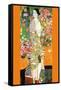 The Dancer-Gustav Klimt-Framed Stretched Canvas