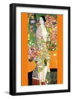 The Dancer-Gustav Klimt-Framed Art Print