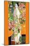 The Dancer-Gustav Klimt-Mounted Art Print