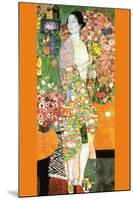 The Dancer-Gustav Klimt-Mounted Art Print