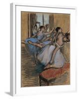 The Dancers, c.1900-Edgar Degas-Framed Giclee Print