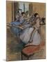 The Dancers, c.1900-Edgar Degas-Mounted Giclee Print