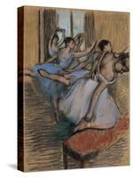 The Dancers, c.1900-Edgar Degas-Stretched Canvas