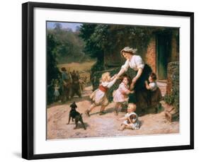 The Dancing Bear-Frederick Morgan-Framed Premium Giclee Print