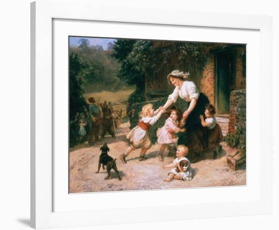 The Dancing Bear-Frederick Morgan-Framed Premium Giclee Print