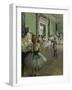 The Dancing Class, about 1873/1876-Edgar Degas-Framed Giclee Print