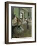 The Dancing Class, about 1873/1876-Edgar Degas-Framed Giclee Print