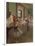 The Dancing Class, circa 1873-76-Edgar Degas-Framed Giclee Print