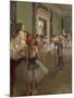 The Dancing Class, circa 1873-76-Edgar Degas-Mounted Giclee Print