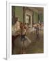 The Dancing Class, circa 1873-76-Edgar Degas-Framed Premium Giclee Print