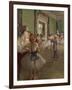 The Dancing Class, circa 1873-76-Edgar Degas-Framed Giclee Print