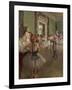 The Dancing Class, circa 1873-76-Edgar Degas-Framed Giclee Print