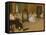 The Dancing Class-Edgar Degas-Framed Stretched Canvas