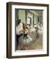 The Dancing Class-Edgar Degas-Framed Art Print