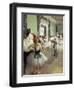 The Dancing Class-Edgar Degas-Framed Art Print