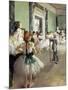 The Dancing Class-Edgar Degas-Mounted Art Print