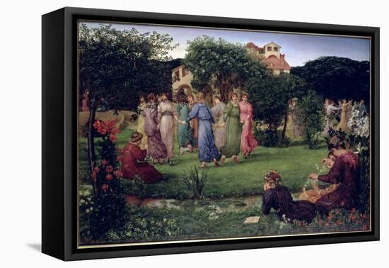 The Dancing Girls, C.1882-Thomas Matthews Rooke-Framed Stretched Canvas