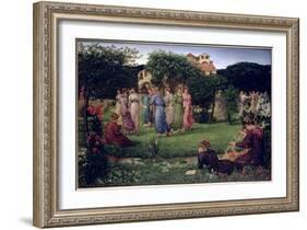 The Dancing Girls, C.1882-Thomas Matthews Rooke-Framed Giclee Print