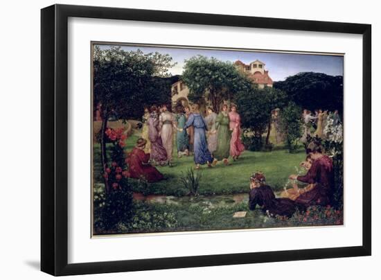 The Dancing Girls, C.1882-Thomas Matthews Rooke-Framed Giclee Print