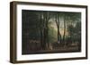 The Dancing Glade at Sorgenfri, North of Copenhagen, 1800-Jens Juel-Framed Giclee Print