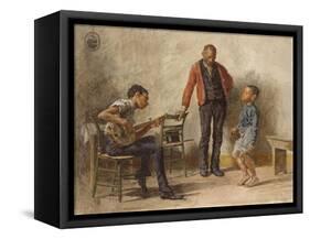 The Dancing Lesson, 1878-Thomas Cowperthwait Eakins-Framed Stretched Canvas