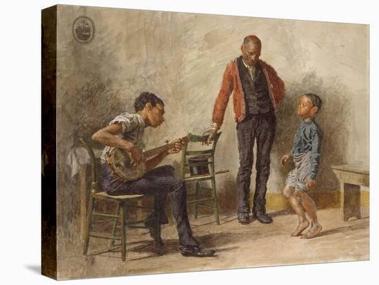 The Dancing Lesson, 1878-Thomas Cowperthwait Eakins-Stretched Canvas
