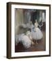 The Dancing Lesson-W^ E^ Webster-Framed Premium Giclee Print