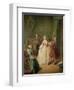 The Dancing Lesson-Pietro Longhi-Framed Giclee Print