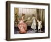 The Dancing Lesson-Vittorio Reggianini-Framed Giclee Print