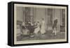 The Dancing Lesson-null-Framed Stretched Canvas