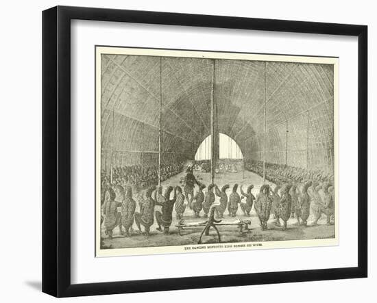 The Dancing Monbutto King before His Wives-null-Framed Giclee Print