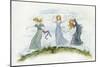 'The dancing of the felspar fairies' by Kate Greenaway-Kate Greenaway-Mounted Giclee Print