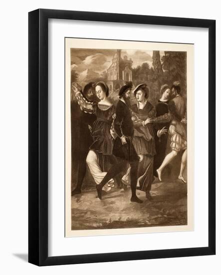 The Dancing Picture, C.1532, Pub. 1902-null-Framed Giclee Print