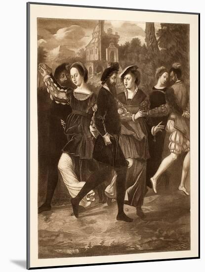 The Dancing Picture, C.1532, Pub. 1902-null-Mounted Giclee Print