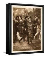 The Dancing Picture, C.1532, Pub. 1902-null-Framed Stretched Canvas