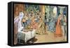 The Dancing Princesses-Jesus Blasco-Framed Stretched Canvas