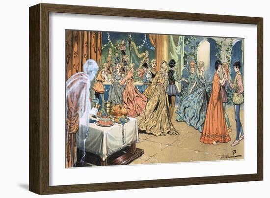 The Dancing Princesses-Jesus Blasco-Framed Giclee Print