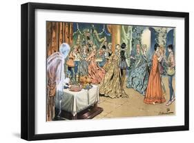 The Dancing Princesses-Jesus Blasco-Framed Giclee Print