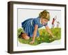 The Dandelion-Clive Uptton-Framed Giclee Print