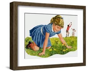 The Dandelion-Clive Uptton-Framed Giclee Print