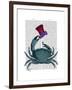 The Dandy Crab-Fab Funky-Framed Art Print