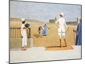 The Dandy Tourist, from 'The Light Side of Egypt', 1908-Lance Thackeray-Mounted Giclee Print