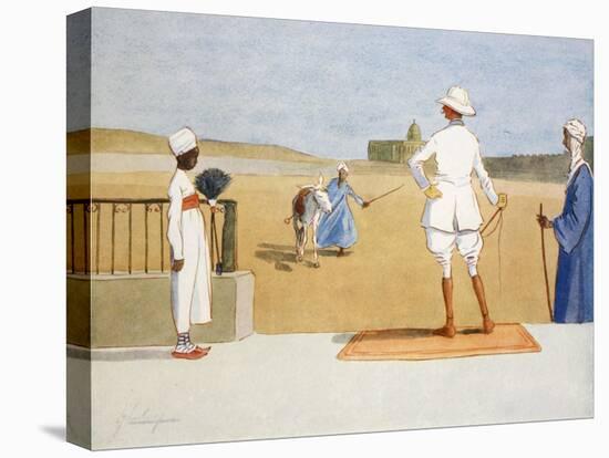 The Dandy Tourist, from 'The Light Side of Egypt', 1908-Lance Thackeray-Stretched Canvas