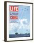 The Danger Filled Week of Decision: Cuba, US Navy Ships and Planes Off Cuba, November 2, 1962-Robert W. Kelley-Framed Photographic Print