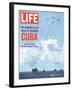 The Danger Filled Week of Decision: Cuba, US Navy Ships and Planes Off Cuba, November 2, 1962-Robert W. Kelley-Framed Photographic Print