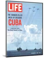 The Danger Filled Week of Decision: Cuba, US Navy Ships and Planes Off Cuba, November 2, 1962-Robert W. Kelley-Mounted Photographic Print