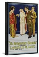 The Dangerous Blonde-null-Framed Art Print