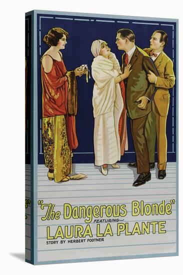 The Dangerous Blonde-null-Stretched Canvas