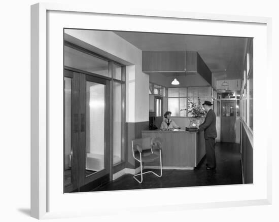 The Danish Bacon Company Factory, Kilnhurst, South Yorkshire, 1957-Michael Walters-Framed Photographic Print