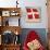 The Danish Flag-English School-Giclee Print displayed on a wall